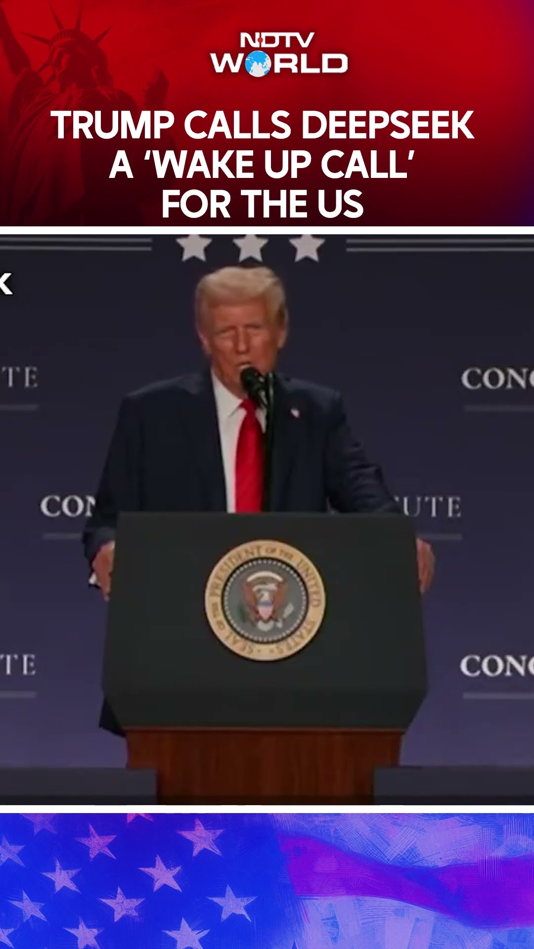 DeepSeek News | Chinese AI DeepSeek Is A ‘Wake-Up Call’ for US Tech, Says President Donald Trump