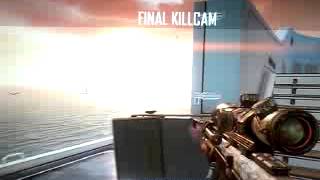 Black Ops 2 Final Kill Cam - No Scope!