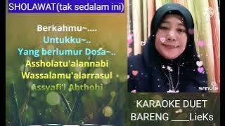 Tak Sedalam Ini Versi Sholawat By Al Walidz  #KaraokeSholawat #KaraokeSmule Cover Lilik Sumarlin