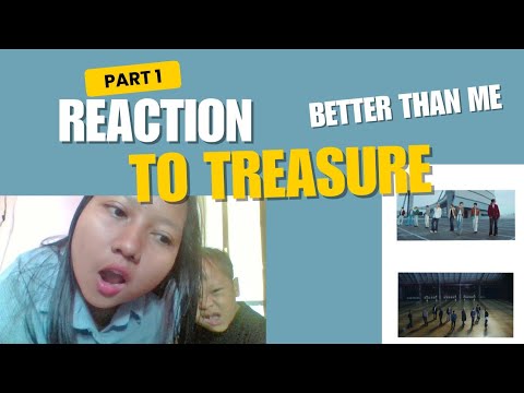 MY FIRST REACTION TO TREASURE _ BETTER THAN ME