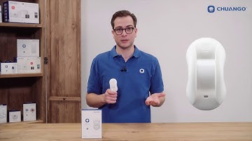 Chuango Open Box Video -- PIR-800 Curtain PIR Motion Detector