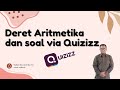 Kuis Deret Aritmetika