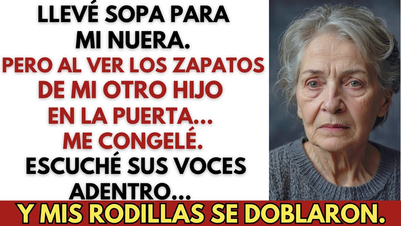 Fui a ver a mi nuera, pero vi los zapatos de mi otro hijo — Lo que oí me destrozó