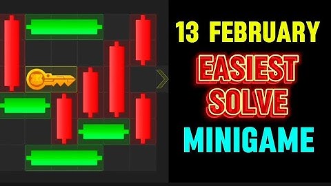 13 February Mini Game 100% Easily Solved Today | Hamster Kombat Mini Game 13 February | Mini Game