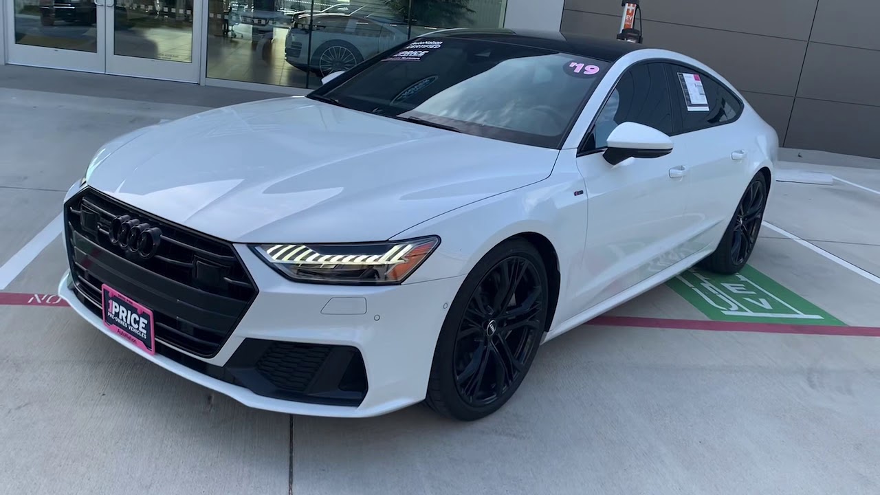 Audi a7 white