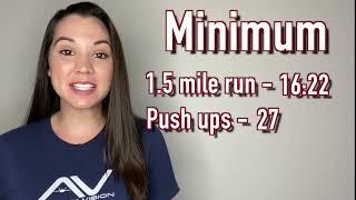 NEW Air Force PT Test Fitness Requirements 2021
