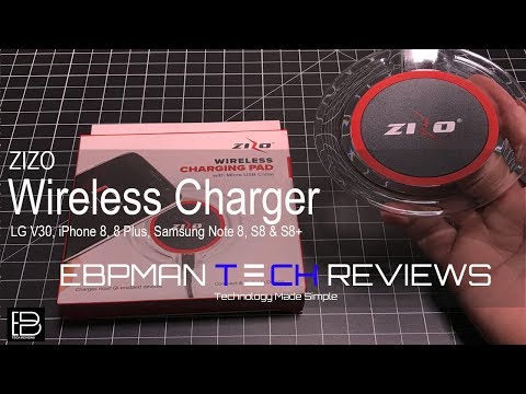 Zizo Wireless Charger for the iPhone 8, 8 Plus, X and LG V30