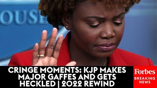 KJP Gets Frustrated By Hecklers, Makes Major Slip-Ups — Top Moments Of The Past Year | 2022 Rewind