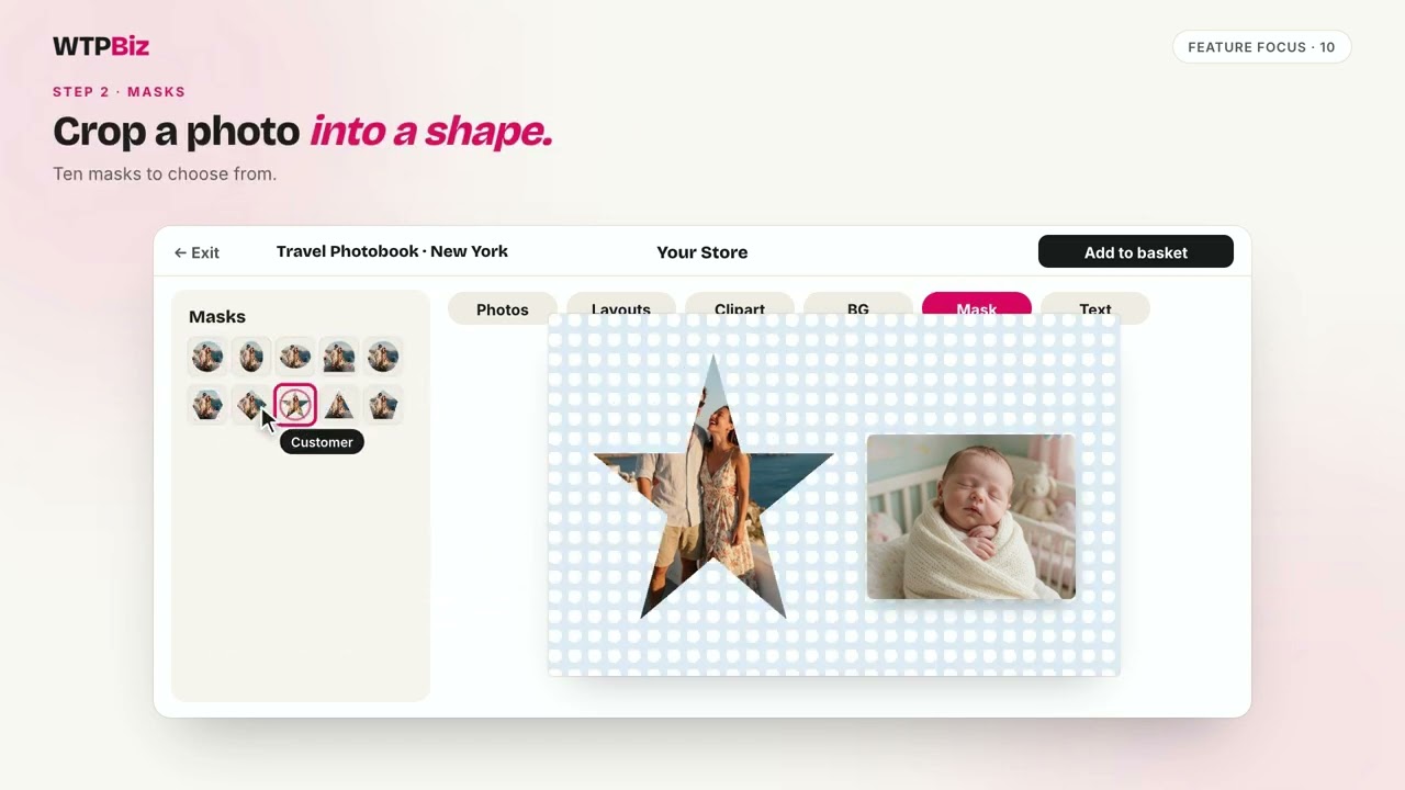 Photo Book Backgrounds, Masks & Clipart Tools video thumbnail