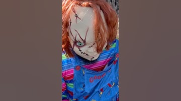 HAUNTED CHUCKY DOLL ATTACKS ME!! #shorts #chuckydoll #chucky
