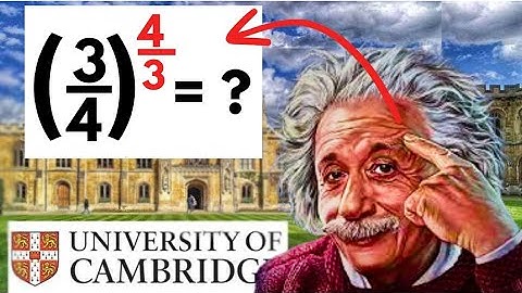 CAMBRIDGE University Entrance Exam! Can You Pass?