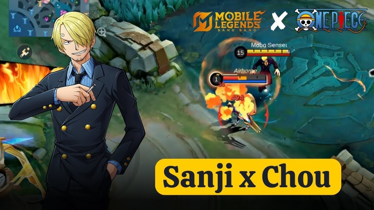 Finally Sanji x Chou#mlbb#viral#video 