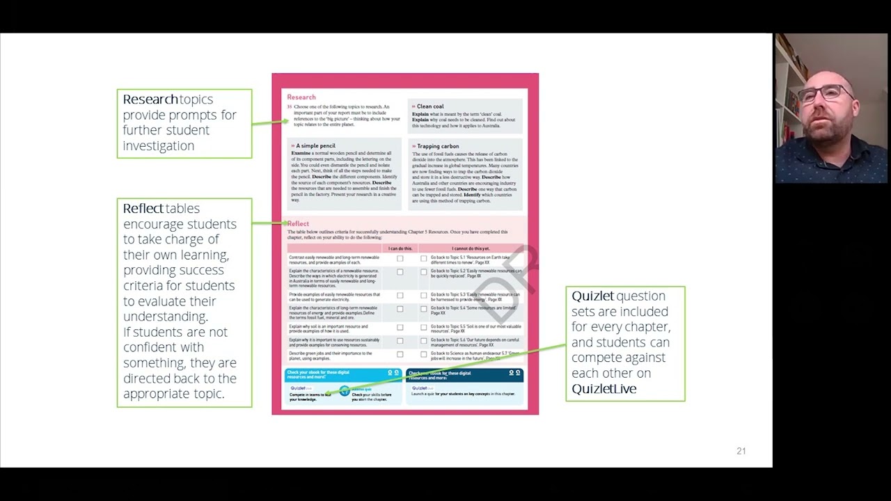 Guided tour of Oxford Science 7-10 Victorian Curriculum