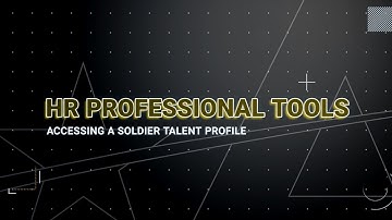 IPPS-A R3 Demonstration: HR Professional Tools