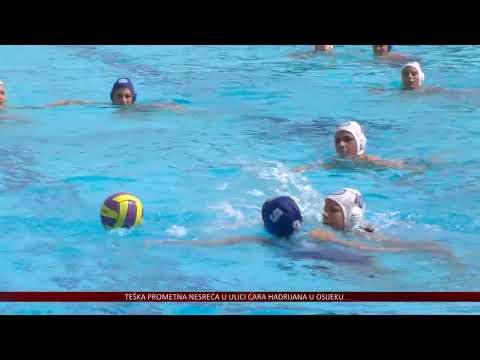 Water polo club Osijek is raising the popularity of water polo with the youngest players.
