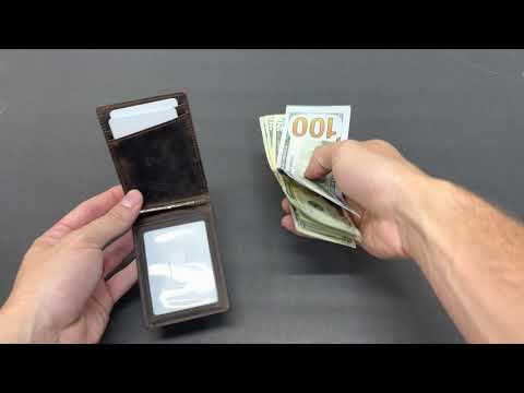 How To Tighten Your Money Clip On A SERMAN BRANDS Wallet!