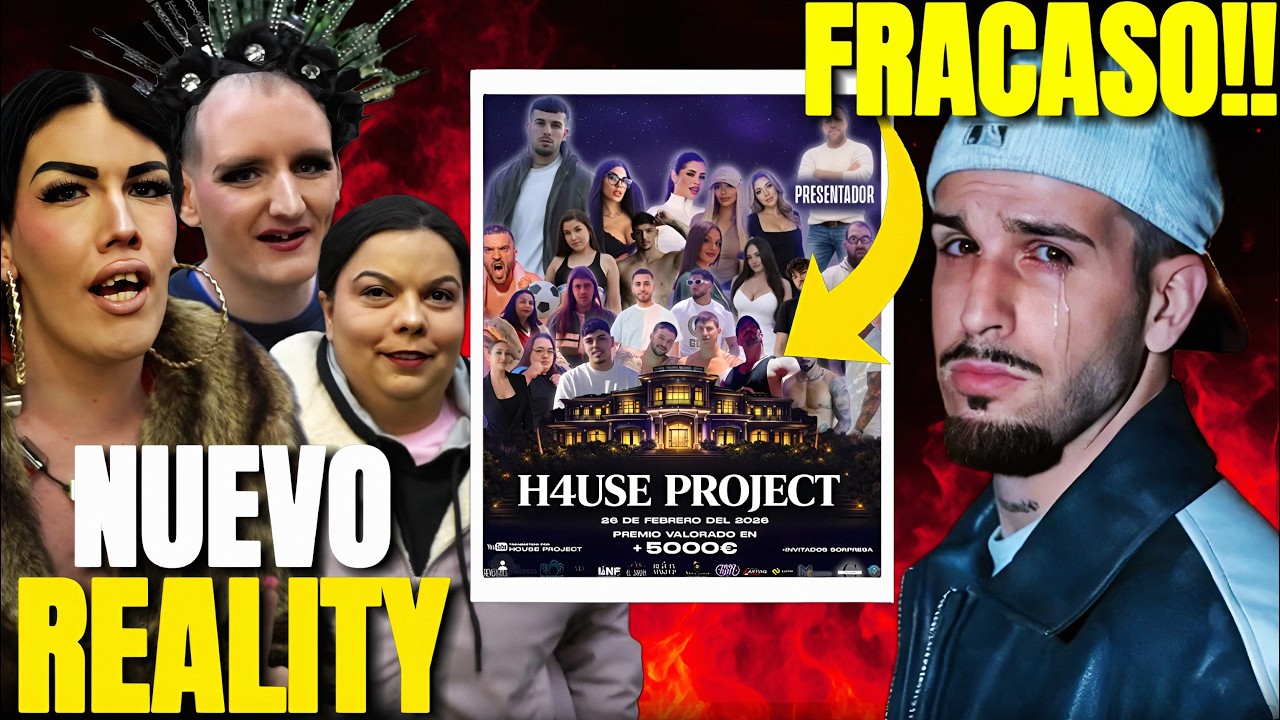 JONAS EXPLOTA tras FRACASO de HOUSE PROJECT y ES SUPERADO por NUEVO REALITY LA CASA DE ALMERIA!!🔥