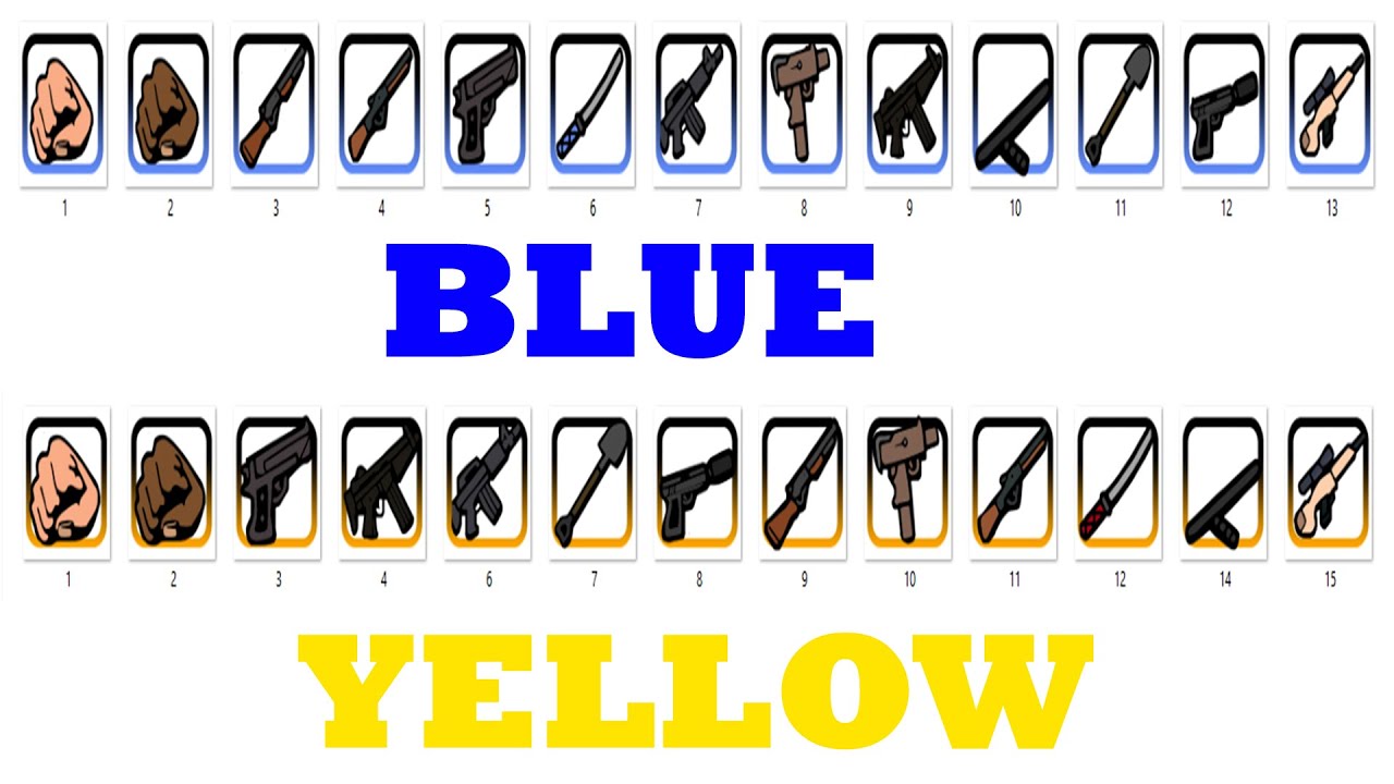 BLUE & YELLOW ICONS para GTA SAN ANDREAS/SAMP/MTA/PC & ANDROID - YouTube