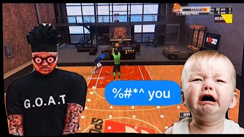 Trash talking squeaker wanted to 1v1!!!