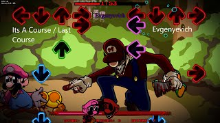 It's A Course / Last Course but Turmoil VS Horror Mario sings it (FNF Cover)