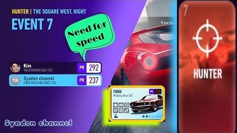 NFS no limits | chapter 3 DAISUKE | Hunter | Ford Mustang Vs Volkswagen | Race Xtreme #nfsnolimits