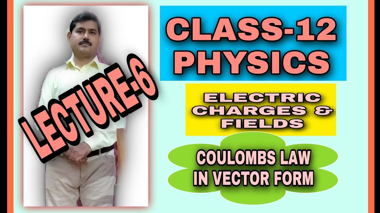CLASS-12 PHYSICS ELECTRIC CHARGES AND FIELDS LECTURE-6 COULOMBS LAW IN ...