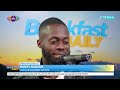 Banzy banero performs on breakfastdaily