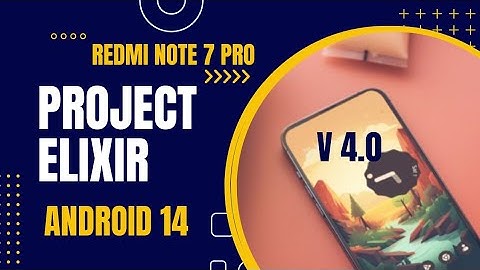 Project Elixir 4.0 Android 14 custom Rom