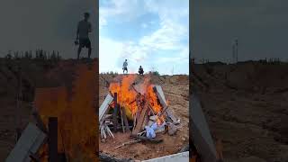 Absolute Fire Suppression Drone Fire Bombs Penetrate Precisely And Hit The Heart Of The Fire