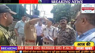 Poonch district security review was conducted today at Dakshini Akhada Temple i