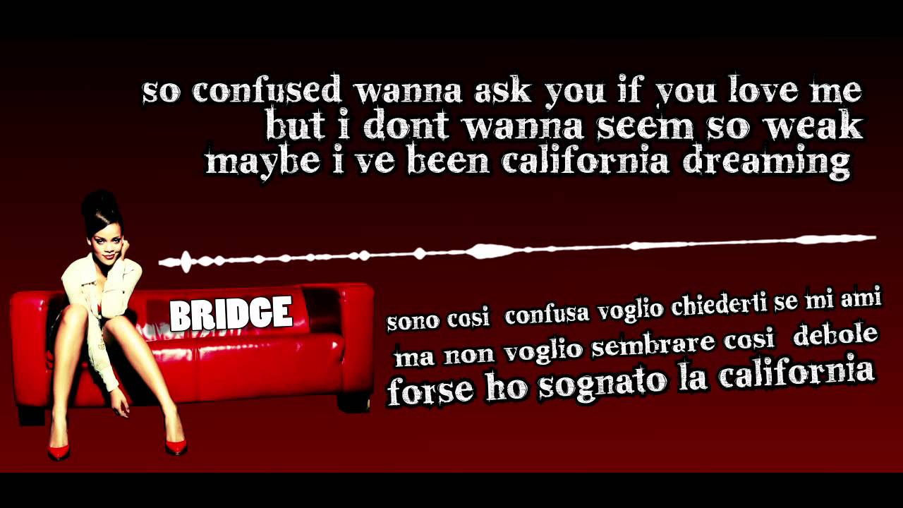 Rihanna - California king bed (Lyrics + Traduzione)