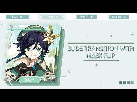 Slide Transition With Mask Flip | Alight Motion Tutorial