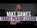 MIke Dawes - Merle Travis "Travis-Picking" Acoustic Lesson