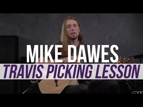 MIke Dawes - Merle Travis "Travis-Picking" Acoustic Lesson