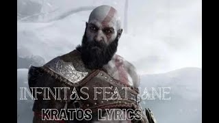 INFINITAS -  Kratos Feat. Jane lyric video