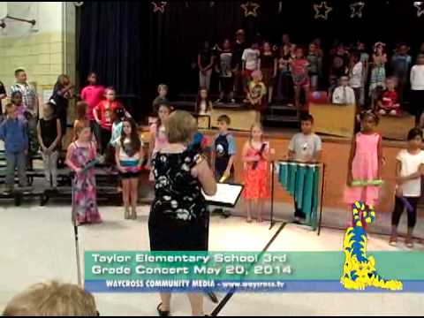 Taylor Elementary 3rd Grade 2014 Concert football score