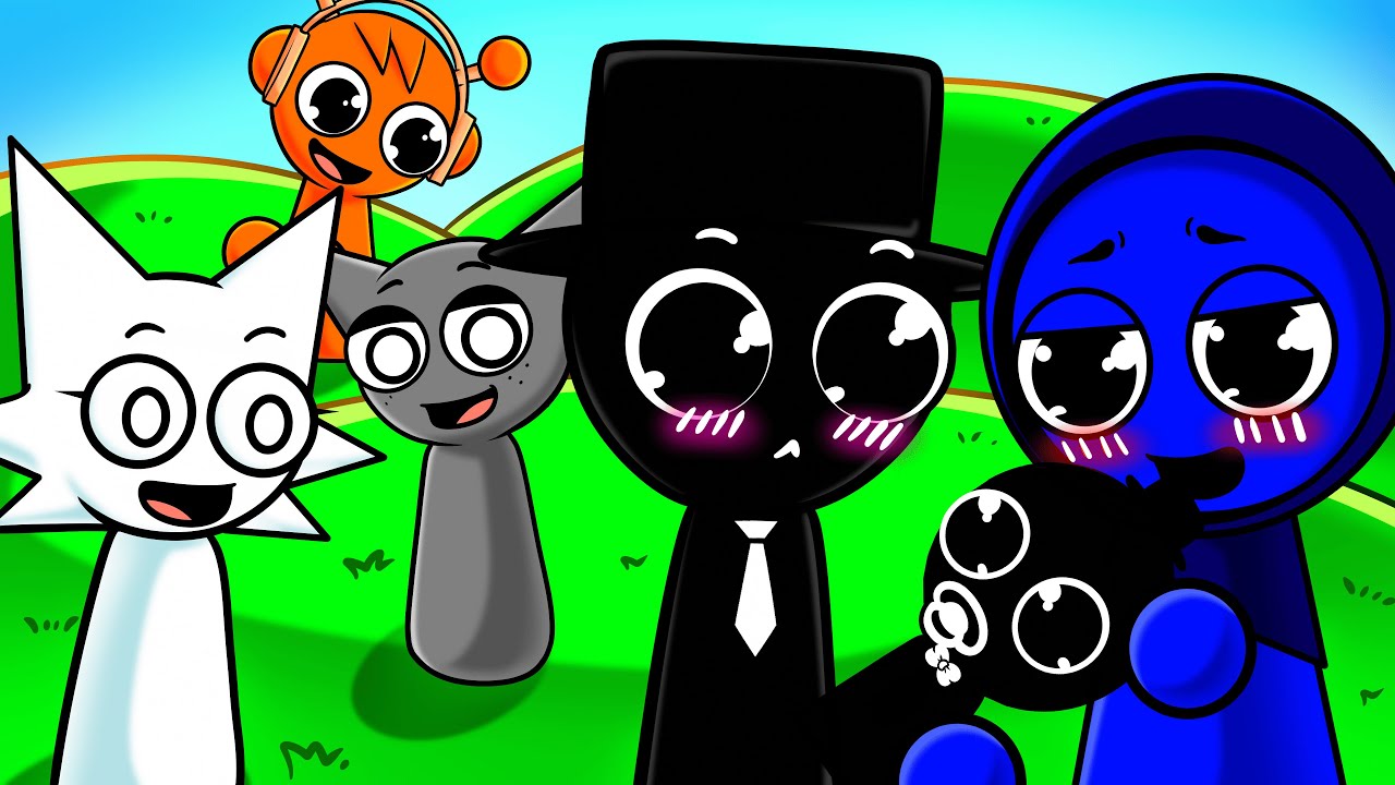 E se o Black TIVESSE uma FAMÍLIA no Sprunki VR