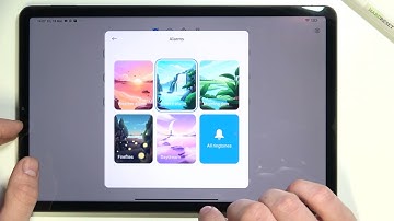 Xiaomi Pad 5 - How To Change Alarm Sounds