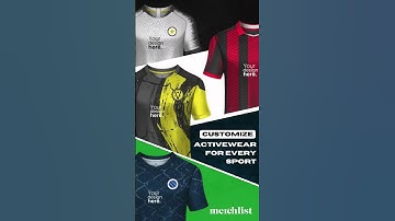 Custom Jerseys & Sportswear | Made-to-order Team Jerseys | Personalized Sports Apparel | Merchlist