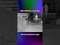 Thermal imager with Precise Ranging, Fast Heat Source Locking Test