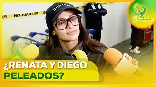 Renata Notni desestima las imágenes de una presunta discusión con Diego Boneta 😯😳 | Ventaneando