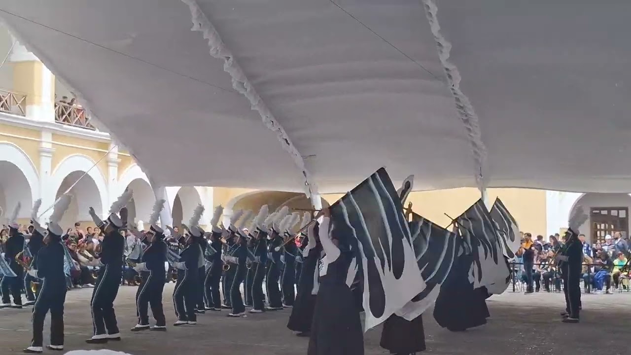 Lobos BUAP Marching Band - Presentación en el Perote Bands Fest, 500añosdePerote 22 de junio, 2025🐺🔝