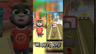Tom Reaction : Epic Hit In Talking Tom Hero Dash