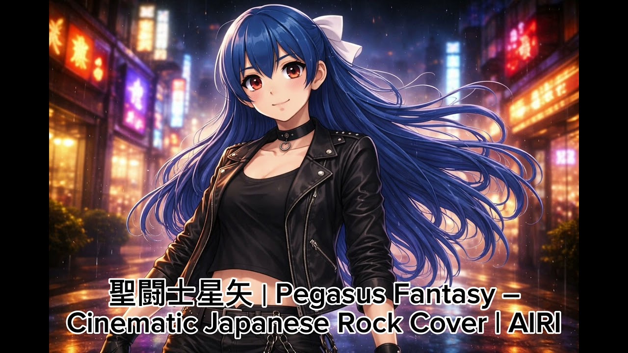 聖闘士星矢｜Pegasus Fantasy – Cinematic Japanese Rock Cover | AIRI