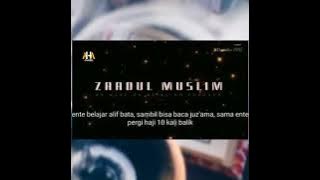 CEPET-CEPET BELAJAR ALIF BA TA - ZAADUL MUSLIM