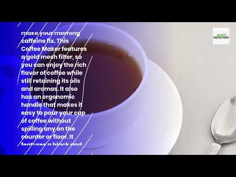 Capresso 5-Cup Mini Drip Coffee Maker 
