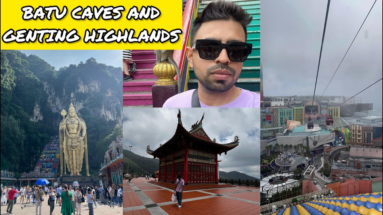Exploring Batu Caves & Genting Highlands - Full Day Tour | Kuala Lumpur #malaysia #travel #vlogs