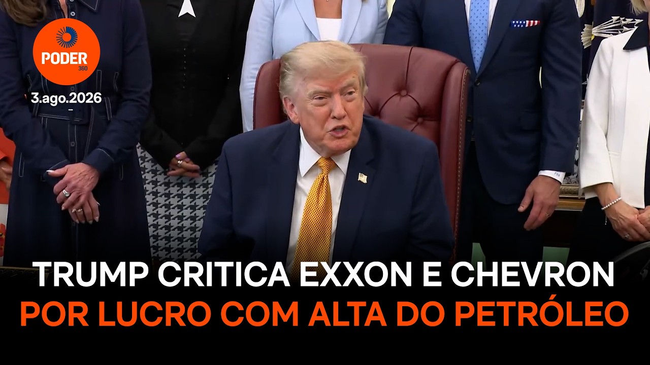 Trump critica Exxon e Chevron por lucros com alta do petróleo