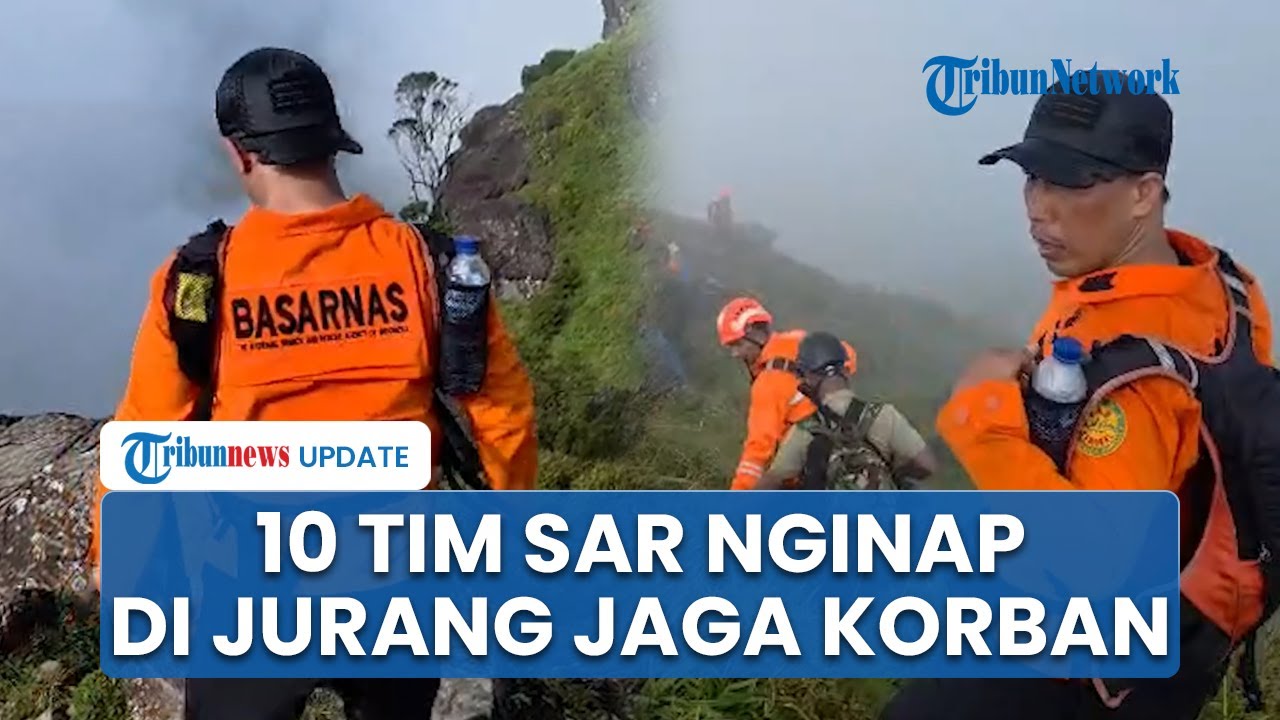 10 Petugas SAR Nginap di Jurang 200 Meter Jaga Mayat Korban Pesawat, Akan Dievakuasi Jalur Darat