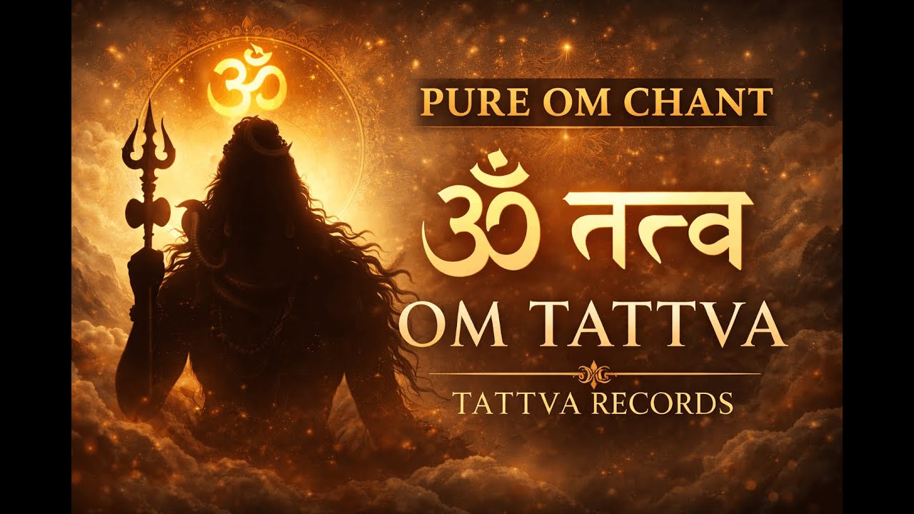 OM TATTVA (ॐ तत्त्व) | Pure OM Chant for Deep Meditation & Inner Peace | Tattva Peace of mind